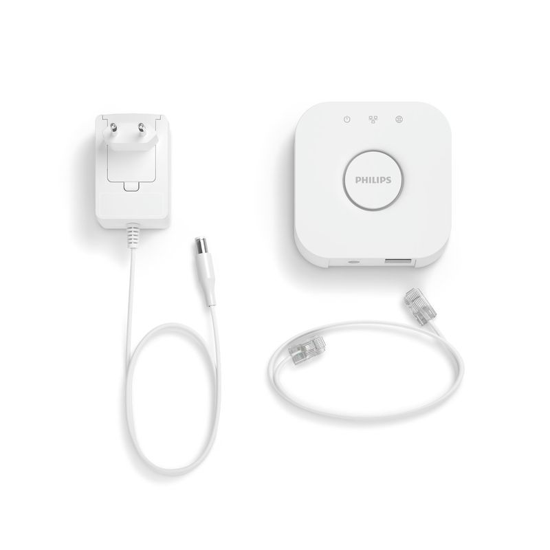 Philips-Hue-Bridge-Controller-Centrale-senza-Fili-Cablato-ZigBee-2400-2483.5-Mhz-Ethernet