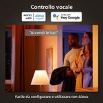 Philips-Hue-Bridge-Controller-Centrale-senza-Fili-Cablato-ZigBee-2400-2483.5-Mhz-Ethernet