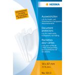 HERMA 5013 portafoglio, portacarte e portadocumenti da viaggio Custodia per scheda Trasparente Polipropilene (PP)