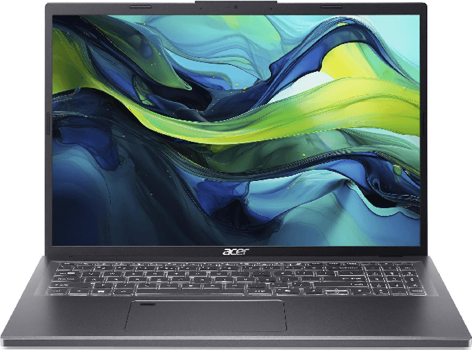 Acer Aspire 16 A16-51GM - Intel Core 5 120U / 1.4 GHz - Win 11 Home - GF RTX 2050 - 16 GB RAM - 512 GB SSD - 40.6 cm (16