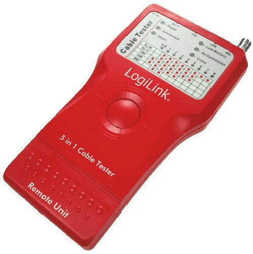 LogiLink cabletester 5in1 RJ45/RJ11/USB