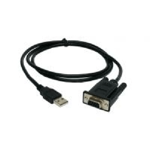 Cavo da USB 1.1 a seriale RS-232 a 9 pin 1,8 m, presa 1xA, 1x9 pin seriale RS-232