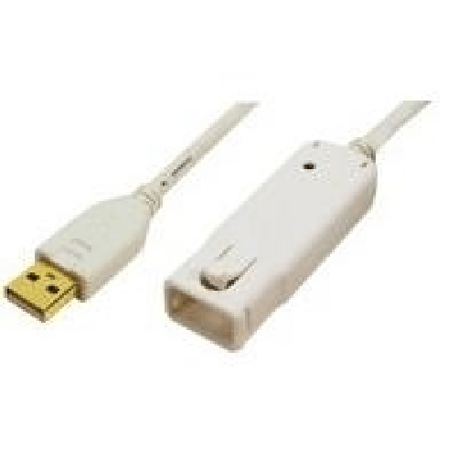 LOGILINK Cavo USB 2.0 prolunga S/B 120 m ripetitore collegabile in cascata