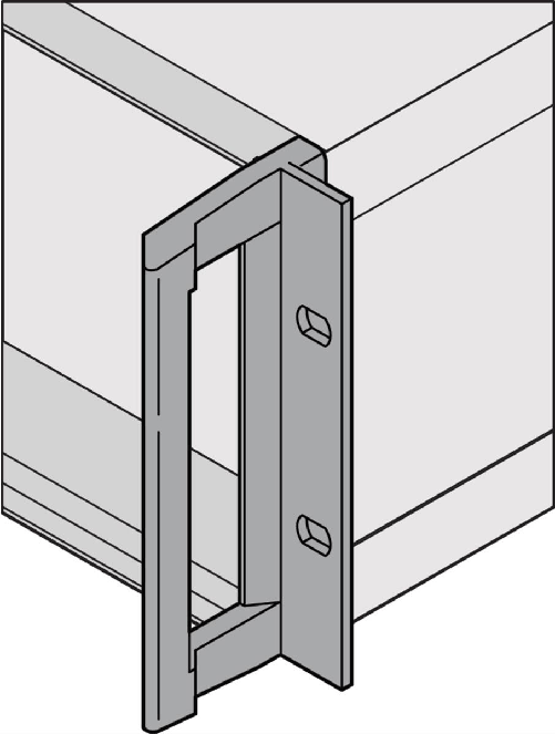 SCHROFF RATIOPAC PRO 19"BRACKET W.HANDLE 4U - Rack-Zubehör (24572702)