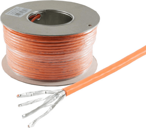 ShiverPeaks  S-Conn 08-81031007 cavo di rete arancione 100 mCat.7 cavo grezzo S/FTP (S-STP) (08-81031007)