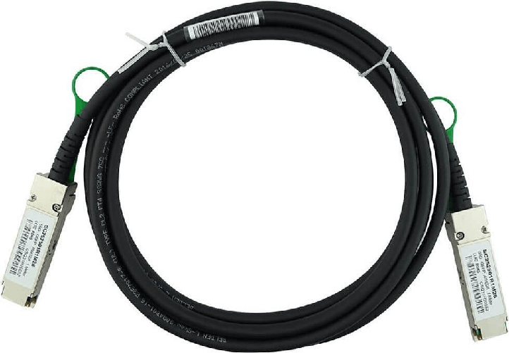 BlueOptics MCP170L-F003-BL Cavo InfiniBand 3 m QSFP Nero - Argento (MCP170L-F003-BL)