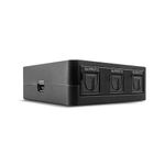 Lindy 70480 splitter audio Nero (3PORTTOSLINKOPTICALDIGITALAUDIOSP)