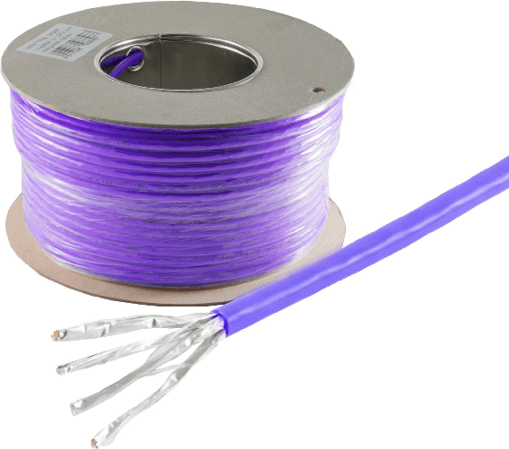 Shiverpeaks BS75500-A-100SSP cavo di rete viola 100 mCat.7a cavo grezzo S/FTP (S-STP) (BS75500-A-100SSP)