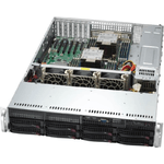 Supermicro SYS-621P-TRT Server Barebone Intel C741 LGA 4677 (Socket E) Rack (2U) Argento (SYS-621P-TRT)