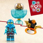 LEGO-NINJAGO-71778-Drift-del-Potere-del-Drago-Spinjitzu-di-Nya-Trottola-Giocattolo-da-Collezione-Idea-Regalo-Bambini-6--Anni