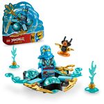 LEGO-NINJAGO-71778-Drift-del-Potere-del-Drago-Spinjitzu-di-Nya-Trottola-Giocattolo-da-Collezione-Idea-Regalo-Bambini-6--Anni