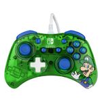 PDP-Rock-Candy--Luigi-Lime-Blu-Verde-Translucent-USB-Gamepad-Analogico-Digitale-Nintendo-Switch-Nintendo-Switch-Lite-Nintendo-Switch-OLED