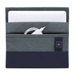 Rivacase-8803-borsa-per-notebook-338-cm--13.3---Custodia-a-tasca-Blu-Grigio