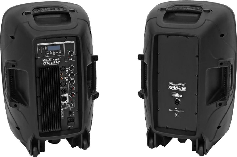 Omnitronic 11038759 Altoparlante a 2 vie Nero cablato e wireless 150 W (11038759)