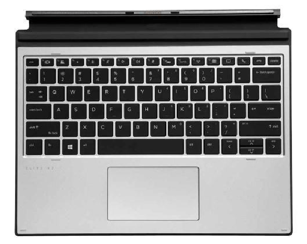 Hp Tastiera per dispositivo mobile HP L67436-A41 Argento Pin Pogo Belga