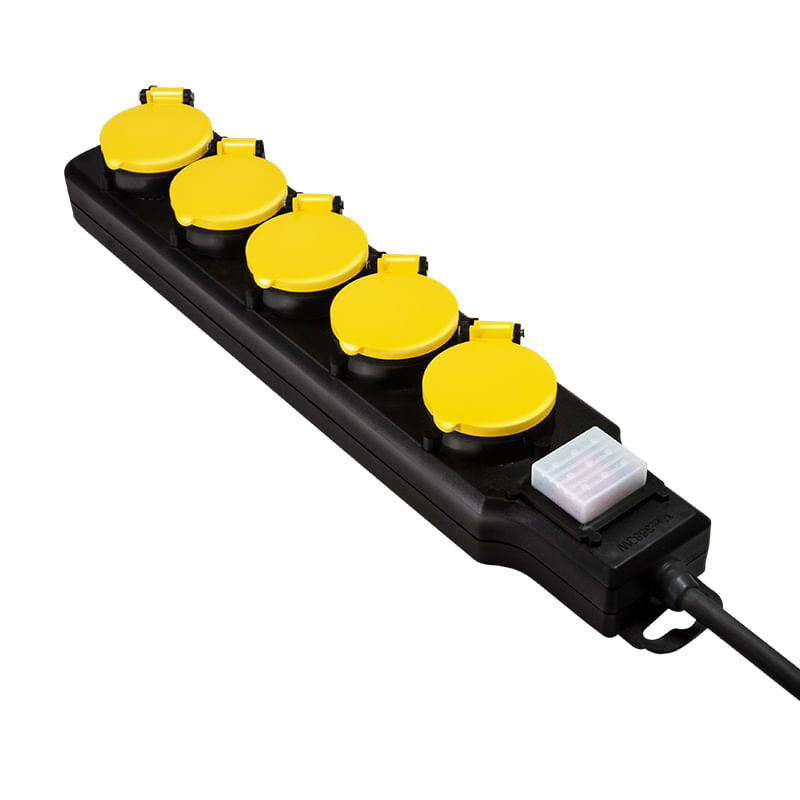 LogiLink-LPS255-prolunghe-e-multiple-15-m-5-presa-e--AC-Esterno-Nero-Giallo