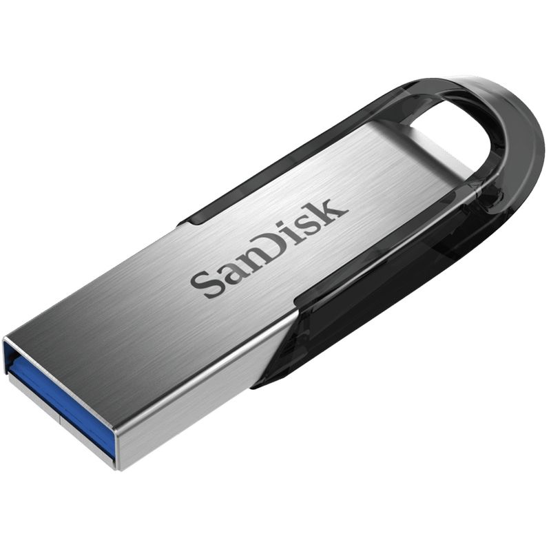 SanDisk-Ultra-Flair-unita-flash-USB-32-GB-USB-tipo-A-3.0-Nero-Acciaio-inossidabile
