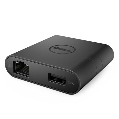 DELL-DA200-Cablato-USB-3.2-Gen-1--3.1-Gen-1--Type-C-Nero