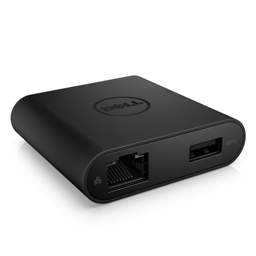 DELL-DA200-Cablato-USB-3.2-Gen-1--3.1-Gen-1--Type-C-Nero