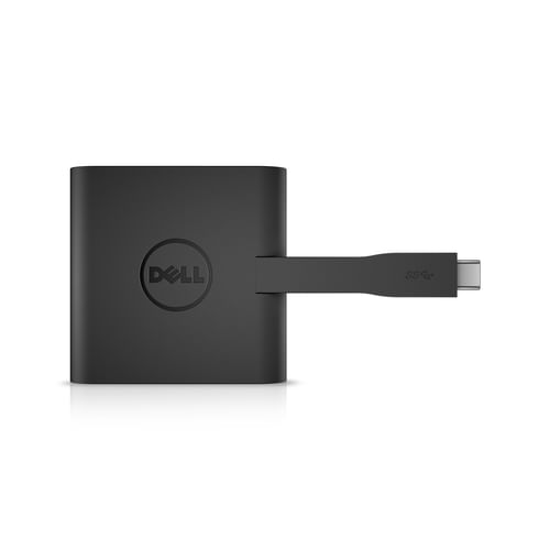 DELL-DA200-Cablato-USB-3.2-Gen-1--3.1-Gen-1--Type-C-Nero