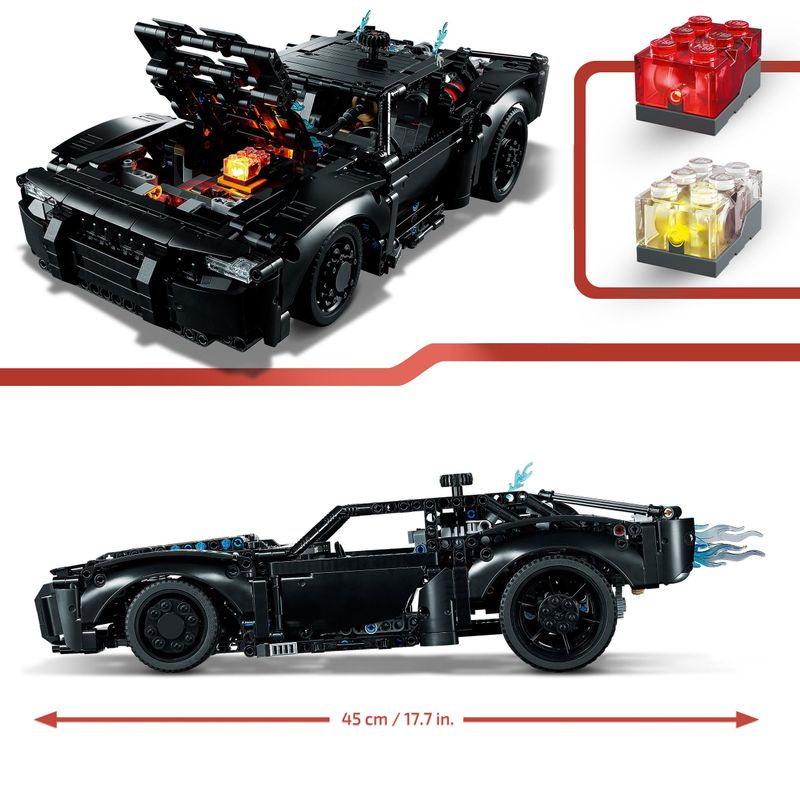 LEGO-Technic-42127-BATMOBILE-DI-BATMAN-Modellino-Auto-da-Costruire-con-Mattoncini-Luminosi-Set-del-Film-del-2022