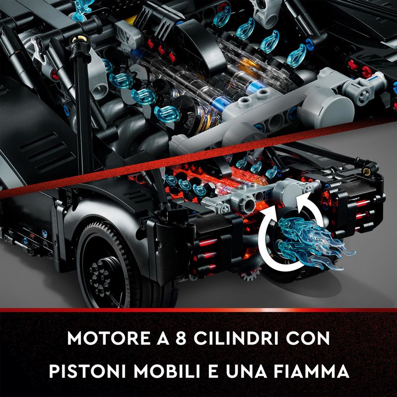 LEGO-Technic-42127-BATMOBILE-DI-BATMAN-Modellino-Auto-da-Costruire-con-Mattoncini-Luminosi-Set-del-Film-del-2022