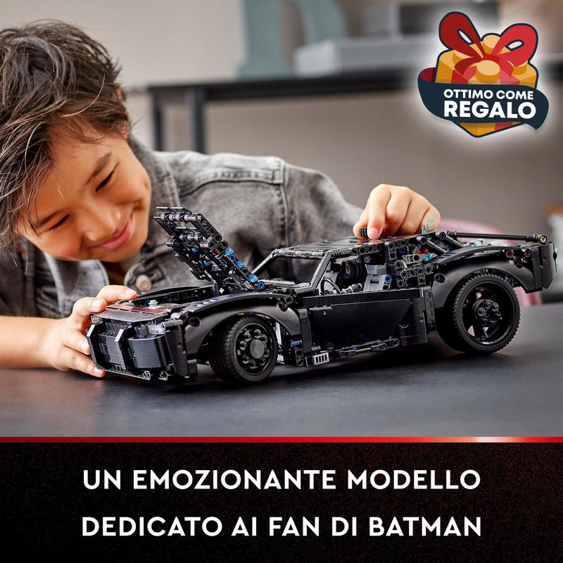 LEGO-Technic-42127-BATMOBILE-DI-BATMAN-Modellino-Auto-da-Costruire-con-Mattoncini-Luminosi-Set-del-Film-del-2022