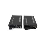Lanview Pair of 10/100/1000Base-T RJ45 to 1000Base-X SC - 1 Gbps (LVN-MED-SC-1000BASE-X-2)
