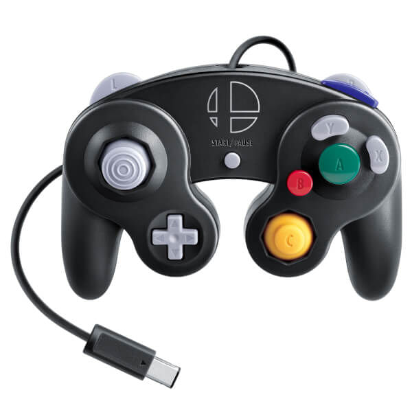 Controller-NINTENDO-GAMECUBE---Super-Smash-Bros.-Edition---Game-Pad---cablato---nero---per-Nintendo-Switch--2513266-
