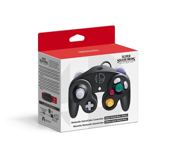 Controller-NINTENDO-GAMECUBE---Super-Smash-Bros.-Edition---Game-Pad---cablato---nero---per-Nintendo-Switch--2513266-