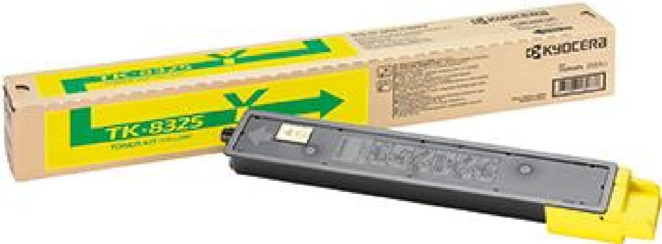 Kyocera TK 8325Y - Giallo - Originale - Cartuccia toner - per TASKalfa 2551ci (1T02NPANL0)