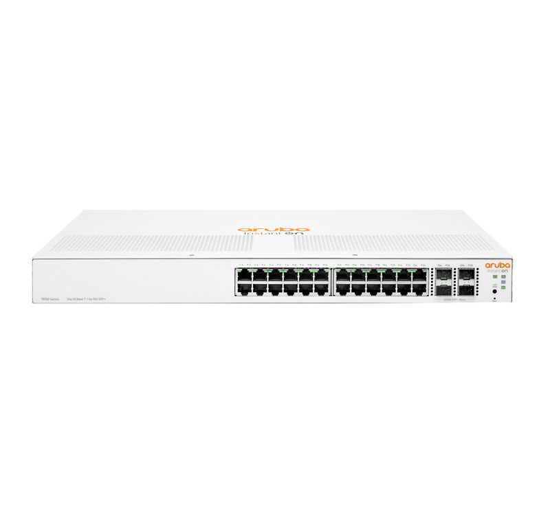 Aruba-Instant-On-1930-24G-Class4-PoE-4SFP-SFP--195W-Gestito-L2--Gigabit-Ethernet--10-100-1000--Supporto-Power-over-Ethernet--PoE--1U-Bianco