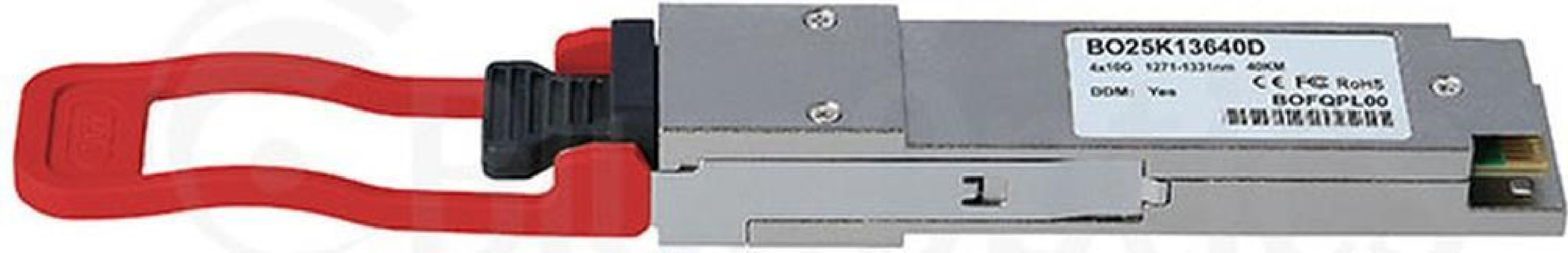BlueOptics  Compatibile H3C QSFP-40G-ER4-WDM1300 BlueOptics BO25K13640D Ricetrasmettitore QSFP LC