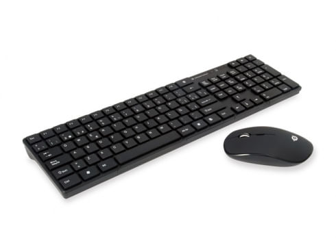 Conceptronic-Orazio-tastiera-Mouse-incluso-RF-Wireless-QWERTY-Spagnolo-Nero
