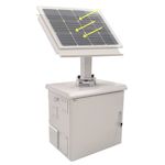 Lanview-RCCTV007-rack-12U-Bianco--Solar-Panel-Pole-Kit-for-CCTV---Cabinet---Warranty-60M-