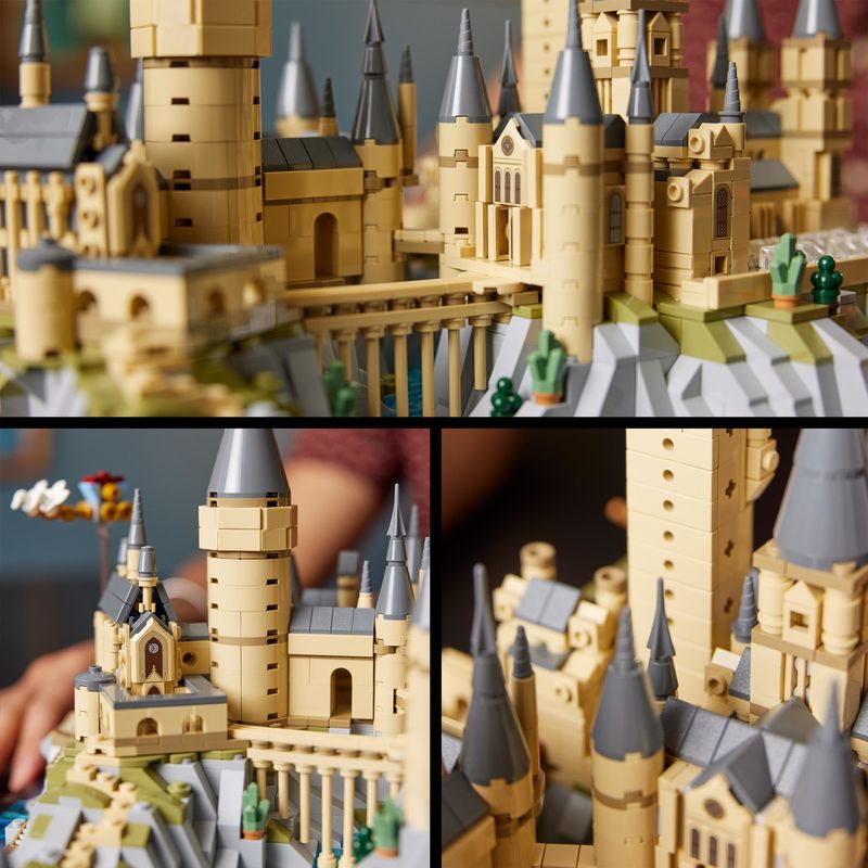 LEGO-Harry-Potter-76419-Castello-e-Parco-di-Hogwarts-Grande-Set-con-Torre-dell-Astronomia-Sala-Grande-e-Camera-dei-Segreti