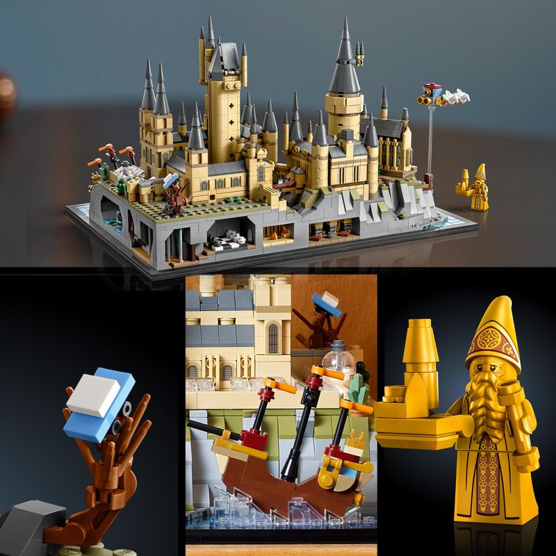 LEGO-Harry-Potter-76419-Castello-e-Parco-di-Hogwarts-Grande-Set-con-Torre-dell-Astronomia-Sala-Grande-e-Camera-dei-Segreti