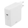 Deltaco-USBC-AC117-Caricabatterie-per-dispositivi-mobili-Bianco-Interno--Deltaco-87W-Charger-USB-C-PD-Fast-Charging-MacB