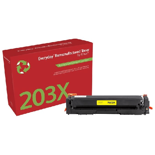 Everyday-Toner-rigenerato--TM--Giallo-di-Xerox-per-203X--CF542X--Resa-elevata