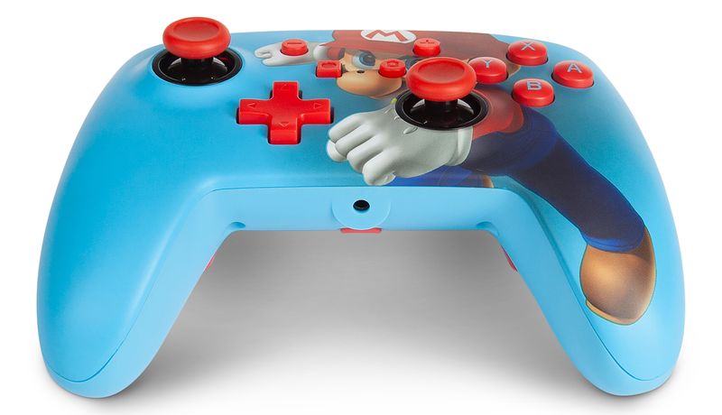 PowerA-Enhanced-Wired-Controller-For-Nintendo-Switch-–-Mario-Punch-Multicolore-USB-Gamepad-Analogico-Digitale