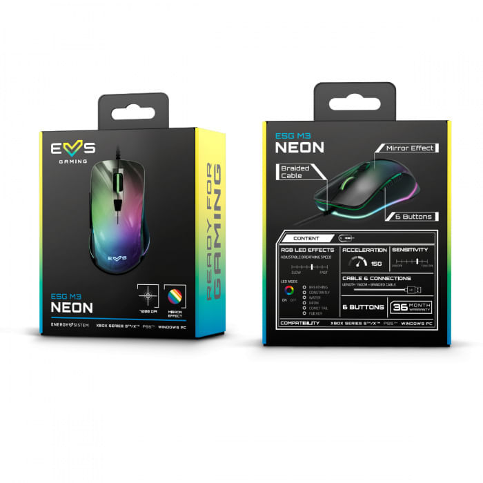 Mouse-da-gioco-Energy-Sistem-ESG-M3-Neon---Effetto-specchio---Cavo-USB-intrecciato---Luce-LED-RGB---7200-dpi---Colore-ne
