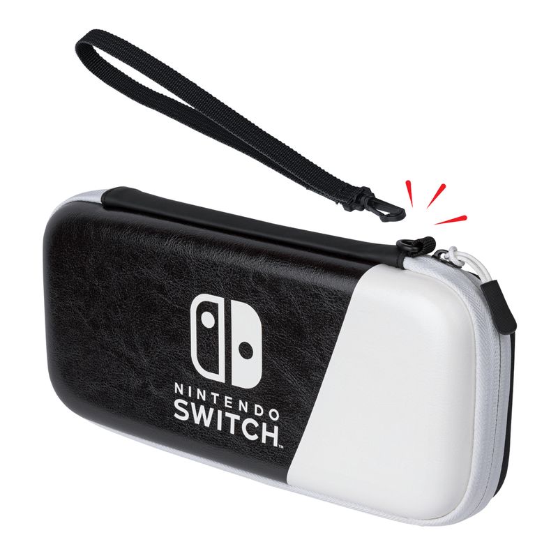 PDP-Slim-Deluxe--Black-and-White-Custodia-rigida-Nintendo-Nero-Bianco