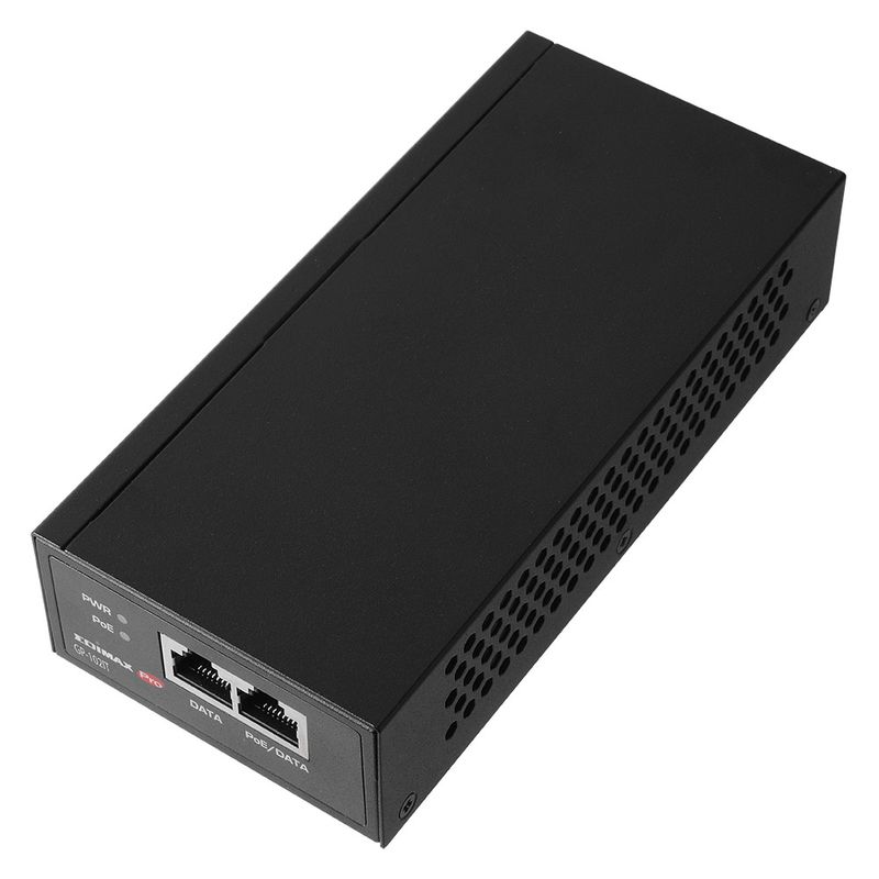 Edimax-GP-102IT-adattatore-PoE-e-iniettore-10-Gigabit-Ethernet-100-Gigabit-Ethernet-Gigabit-Ethernet