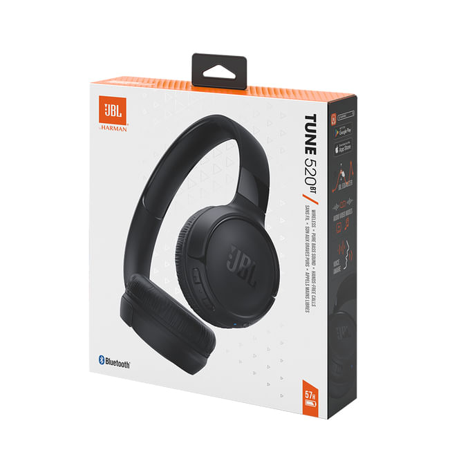 JBL-Tune-520BT-Cuffie-Wireless-A-Padiglione-Giocare-USB-tipo-C-Bluetooth-Nero