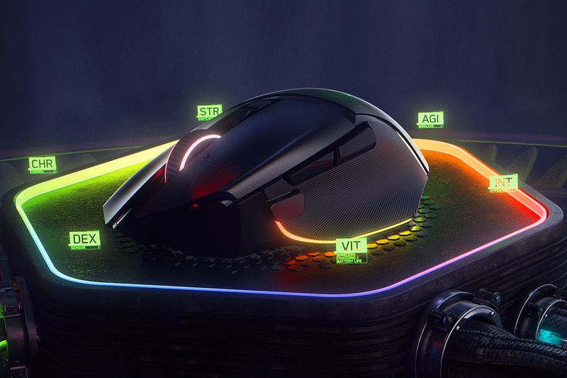 Razer-Basilisk-V3-Pro-mouse-Mano-destra-RF-Wireless--Bluetooth--USB-Type-C-Ottico-30000-DPI--RAZER-BASILISK-V3-PRO-GAMIN