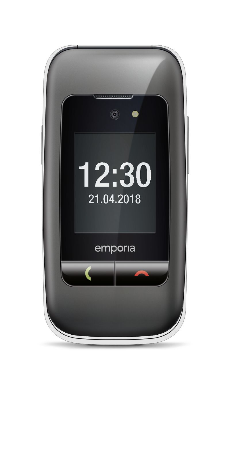 Emporia-emporiaONE-61-cm--2.4---80-g-Grigio-Argento-Telefono-per-anziani