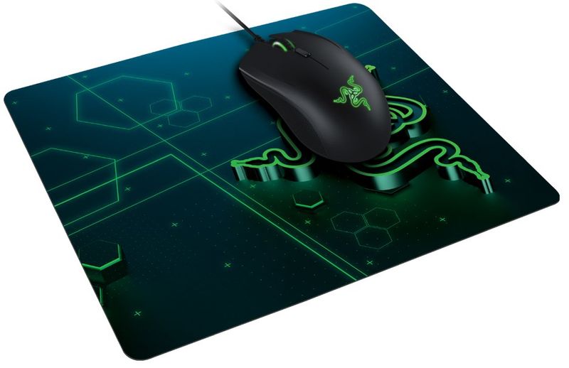 Razer-Goliathus-Mobile-Verde-Tappetino-per-mouse-per-gioco-da-computer