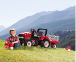 Peg-Perego-Trattore-a-Pedali-Maxi-Diesel-Tractor-con-Rimorchio