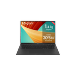LG 17Z90R Intel® Core™ i7 i7-1360P Computer portatile 43,2 cm (17") WQXGA 32 GB LPDDR5