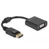 Delock-Adattatore-DisplayPort-1.2-maschio-a-VGA-femmina-passivo-nero